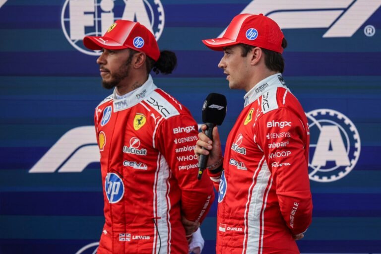Coach de Leclerc aponta gestão mais difícil na Ferrari após debate sobre ordens de equipe com Hamilton