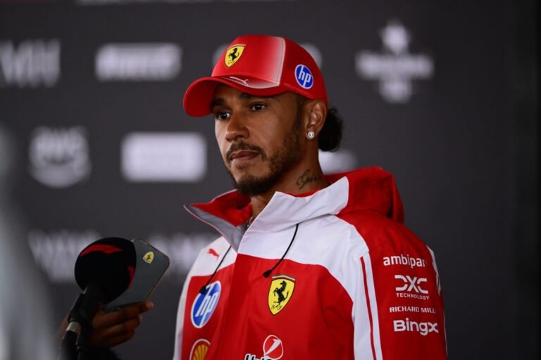 Repórter da F1TV diz que fica “ansioso” ao entrevistar Hamilton após corridas difíceis
