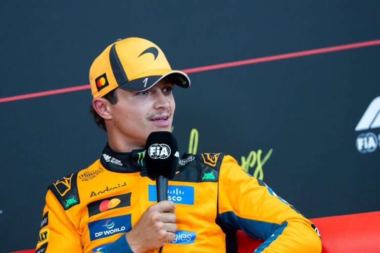 Norris diz que merece salário no patamar de Hamilton e Verstappen após renovar com a McLaren