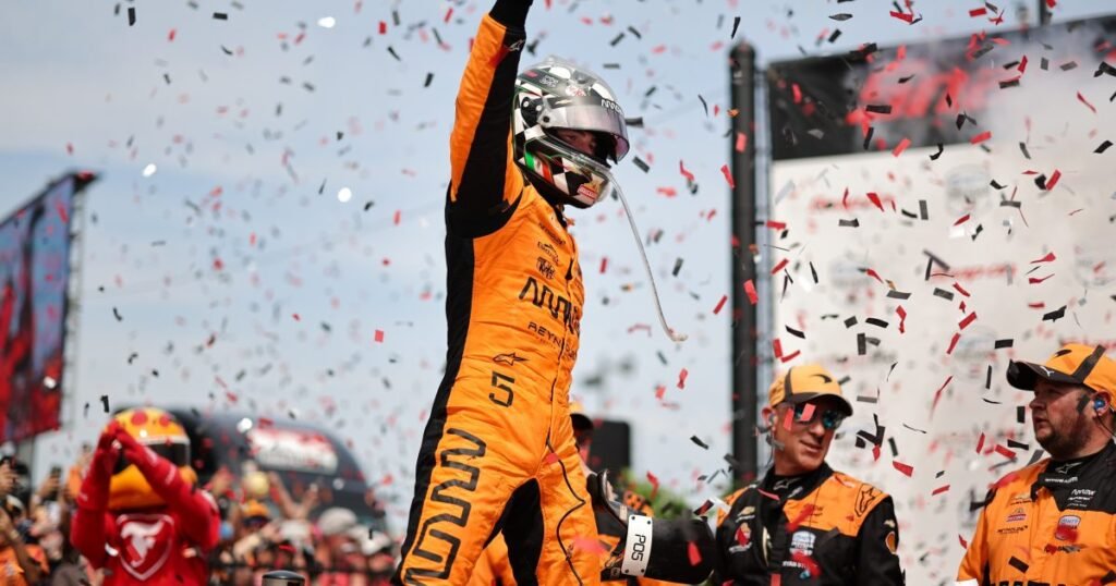 O’Ward supera pit-stop ruim da McLaren e vence Milwaukee 2 na Indy