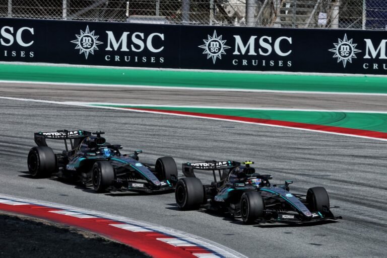Mercedes explica ordem entre Russell e Antonelli no GP da Holanda, onde italiano terminou em segundo