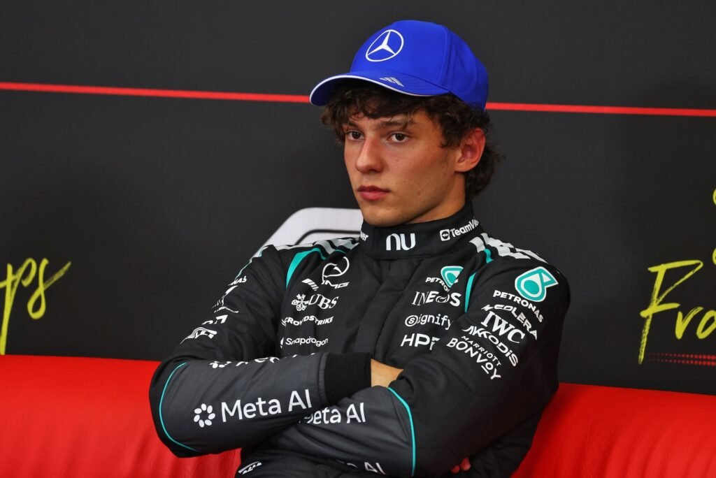 Mercedes confirma troca completa da unidade de potência de Antonelli em Monza