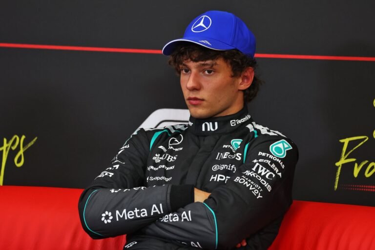 Mercedes confirma troca completa da unidade de potência de Antonelli em Monza