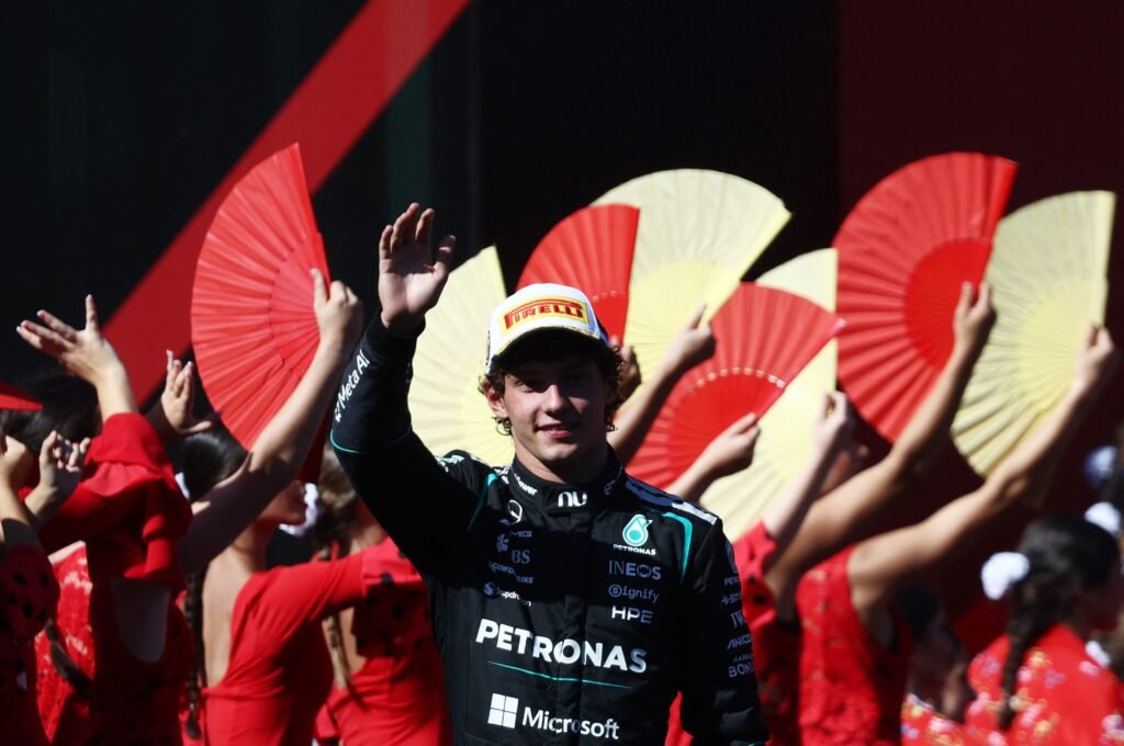 Antonelli vence GP da Espanha em corrida travada no circuito de Madri