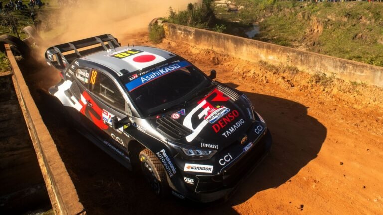 Katsuta abre o WRC no Paraguai com o melhor tempo no shakedown