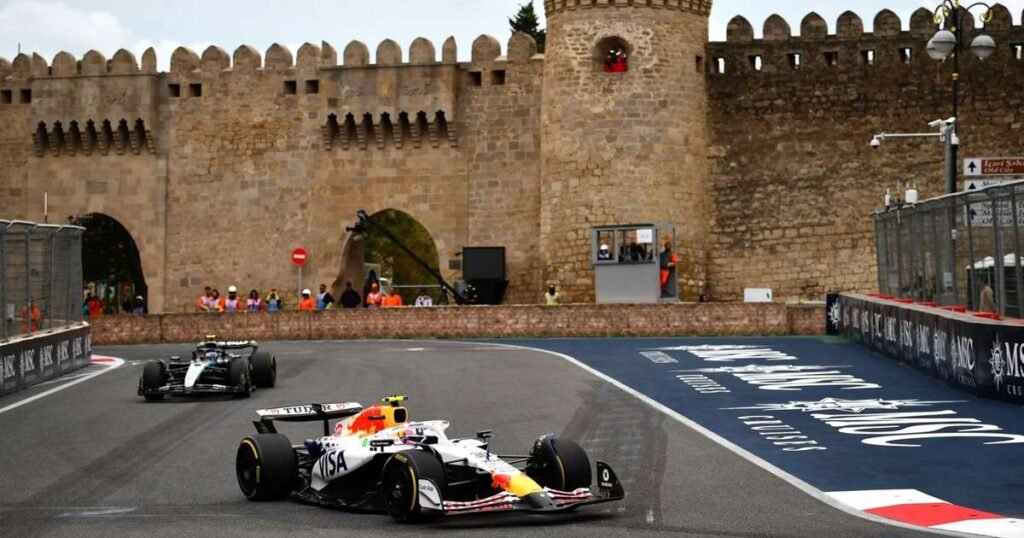 TL1 do GP do Azerbaijão 2026: Russell abre o fim de semana na frente em Baku