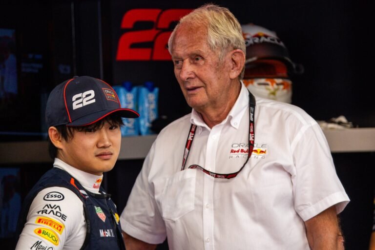 Tsunoda diz que Marko ficou decepcionado com sua saída da Red Bull no fim de 2025