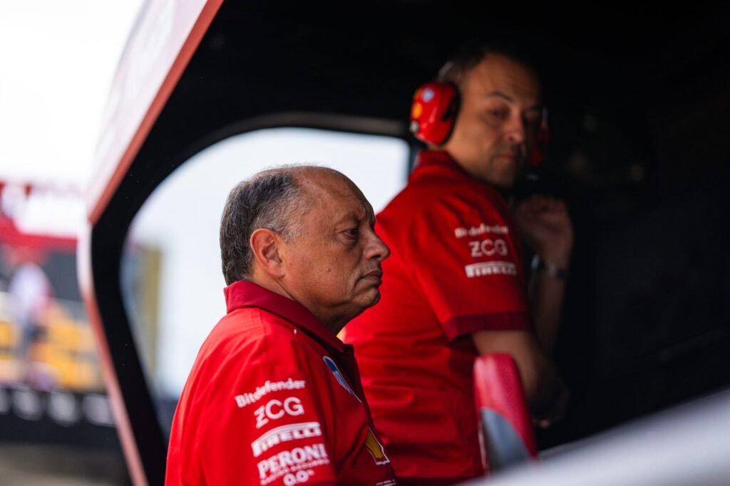 Fred Vasseur ganha apelido em Maranello em meio a relatos de tensão interna na Ferrari