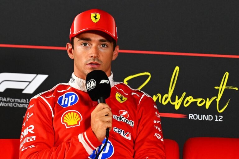 Leclerc evita projetar título, enquanto Ferrari prepara motor atualizado para reagir em 2026