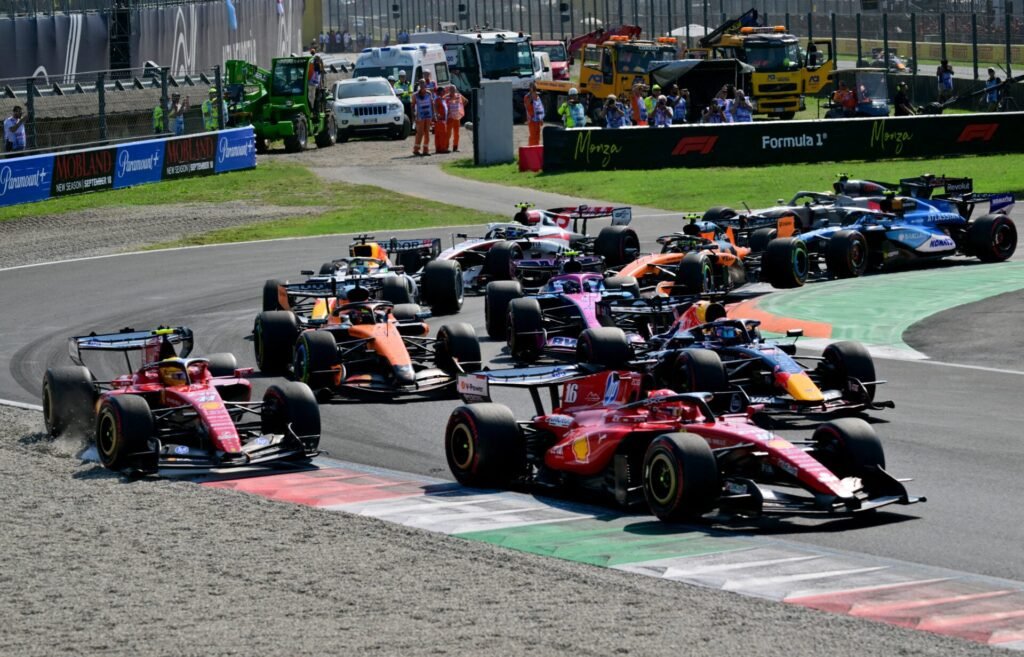 Coulthard diz que manobra de Hamilton sobre Leclerc repete erro visto em 2021