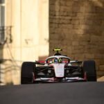 Ferrari liga alerta após quebra no carro de Bearman durante TL2 em Baku