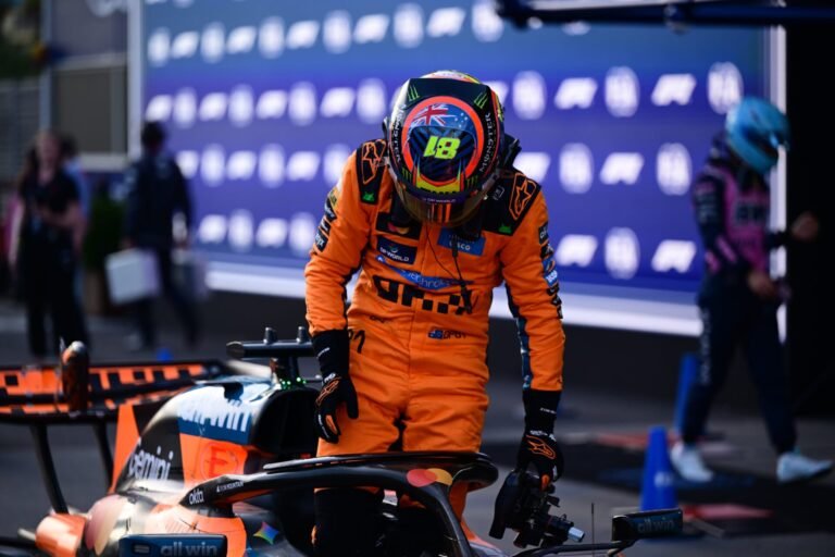 Piastri trava na curva 1, perde chance de pódio e gera dúvidas no GP do Azerbaijão