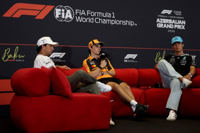 Piastri e Russell apontam falta de testes como entrave na adaptação à F1 de 2026