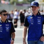 Hadjar aceita ordem da Red Bull no GP do Azerbaijão e termina atrás de Verstappen em pódio duplo