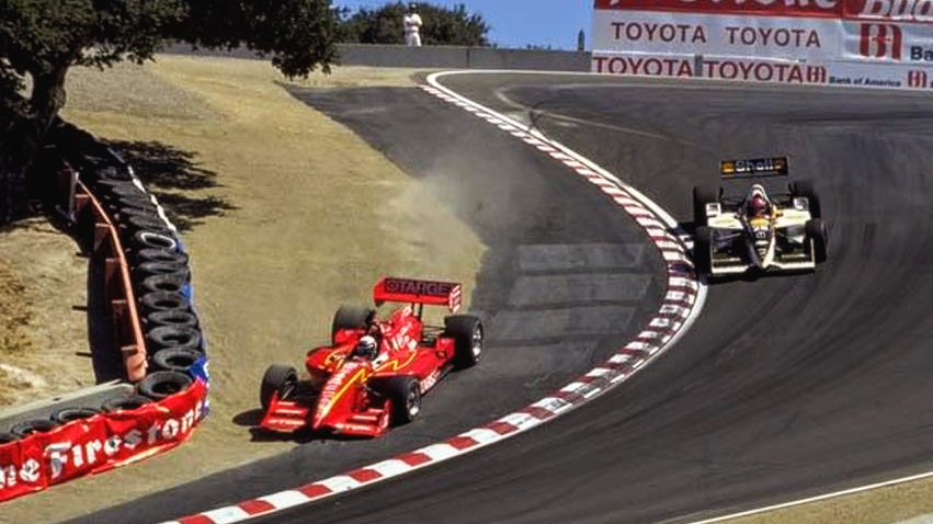 Zanardi supera Herta com ‘The Pass’ e marca final da Indy em Laguna Seca