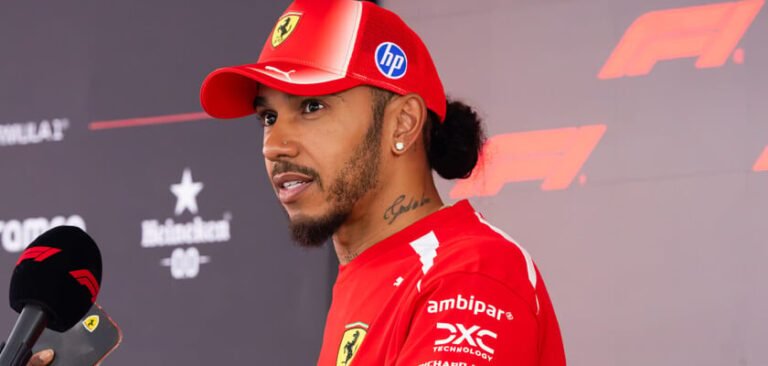 Hamilton cobra resposta da Ferrari após perder muito nas retas para Russell em Monza