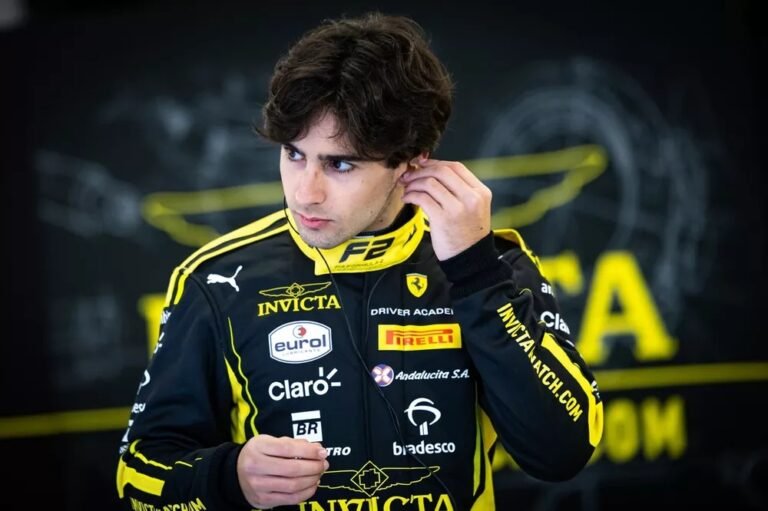 Câmara soma 20 pontos na Itália, mas sprint limita reação sobre Tsolov na Fórmula 2