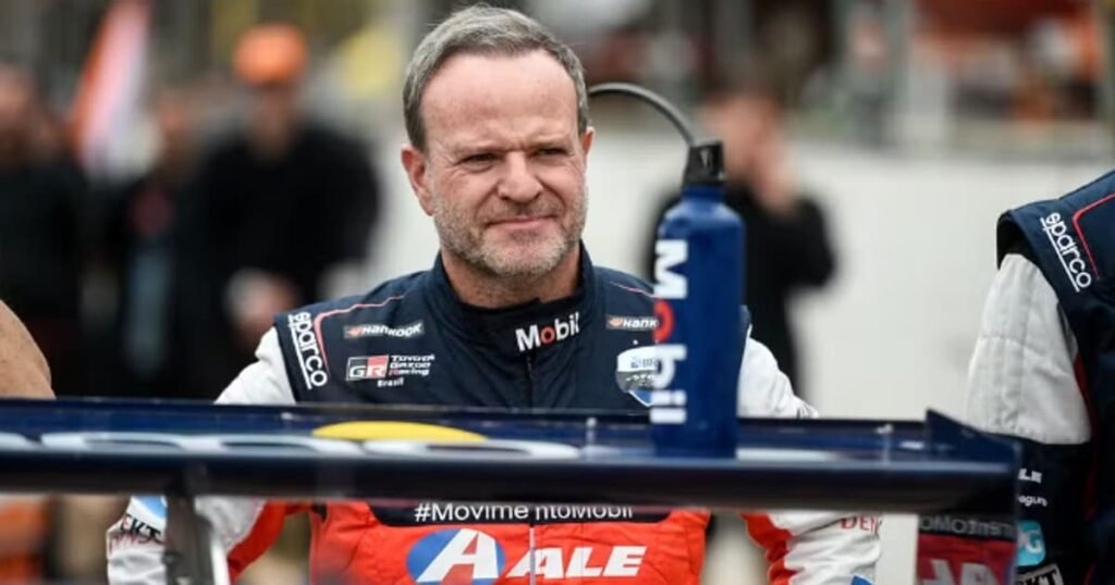 Rubens Barrichello tem namoro com Cíntia Chagas confirmado; ex-piloto também fará volta com Ferrari em Monza
