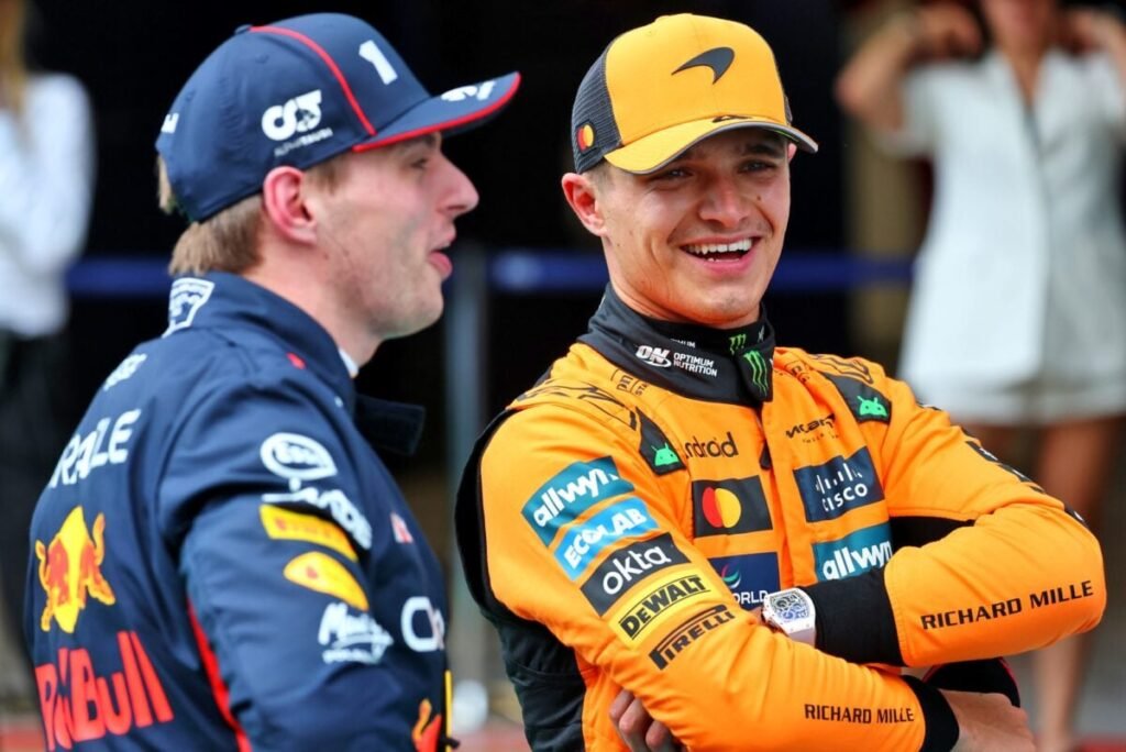 Norris diz que Verstappen não tem motivo para deixar a Red Bull e reafirma permanência na McLaren