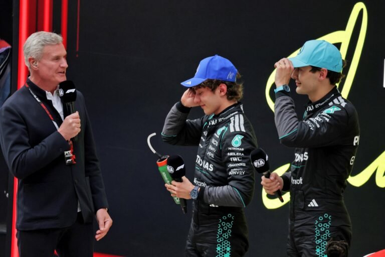Coulthard chama de constrangedora derrota de Russell para Antonelli no GP da Itália