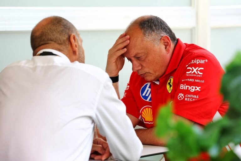 Imprensa italiana pressiona Vasseur após fim de semana ruim da Ferrari no GP da Itália