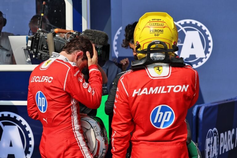 Leclerc rejeita narrativa de rivalidade com Hamilton após toque na largada em Monza