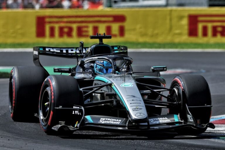 Brundle aponta frustração de Russell após estratégia da Mercedes no GP da Itália