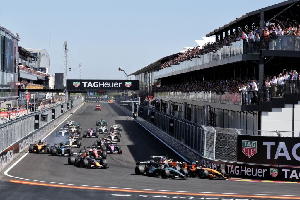 Madri estreia na F1 com contrato de 10 anos, mas Madring começa sob debate após corrida travada