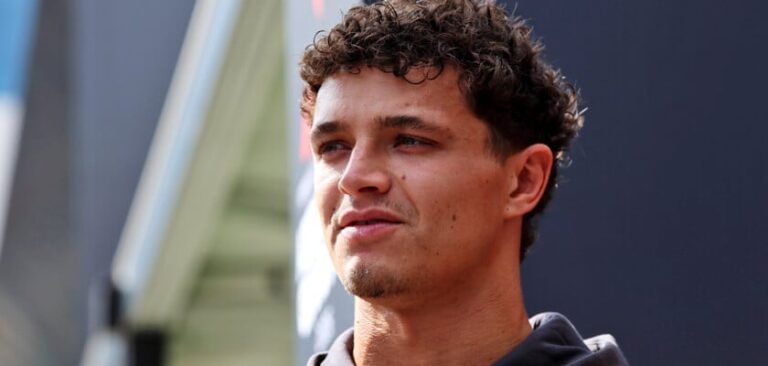 Norris lamenta abandono após acidente em Baku e diz que foi tirado da pista