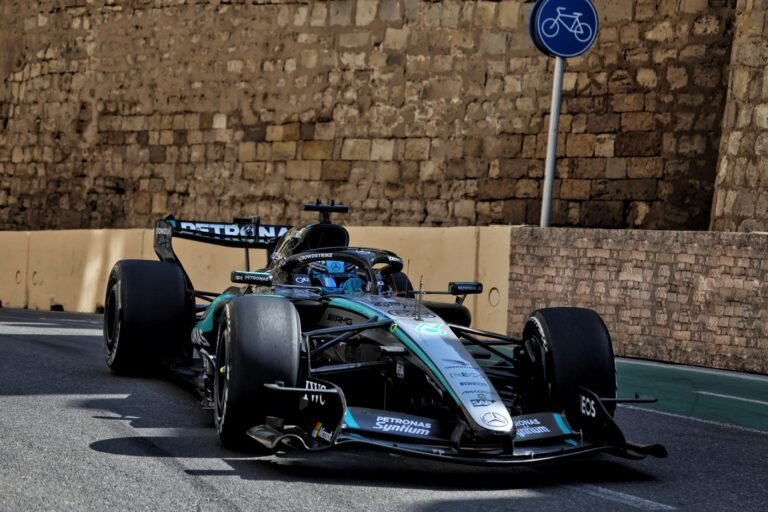 Russell vê Mercedes pronta para disputar vitórias com frequência após domínio no Azerbaijão