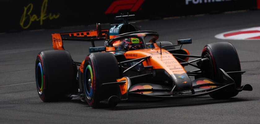 Piastri relata travamento inesperado que custou pontos à McLaren em Baku