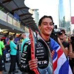 Mercedes brinca nas redes após vitória de Russell por 0s196 sobre Verstappen no GP do Azerbaijão