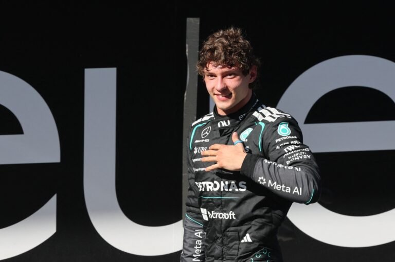 Antonelli evita falar em título após vitória no GP da Espanha e vantagem de 81 pontos