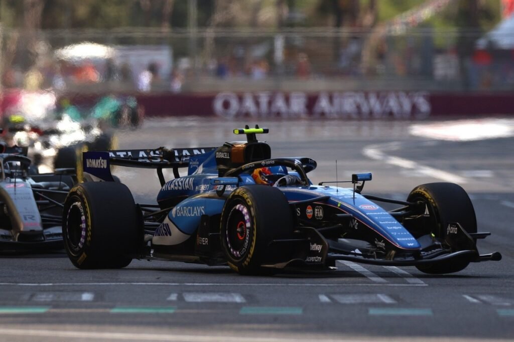 Williams vê avanço com pacote novo no Azerbaijão, mas próximo teste ainda é decisivo