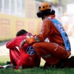 Leclerc fará exames adicionais após forte batida no GP da Itália