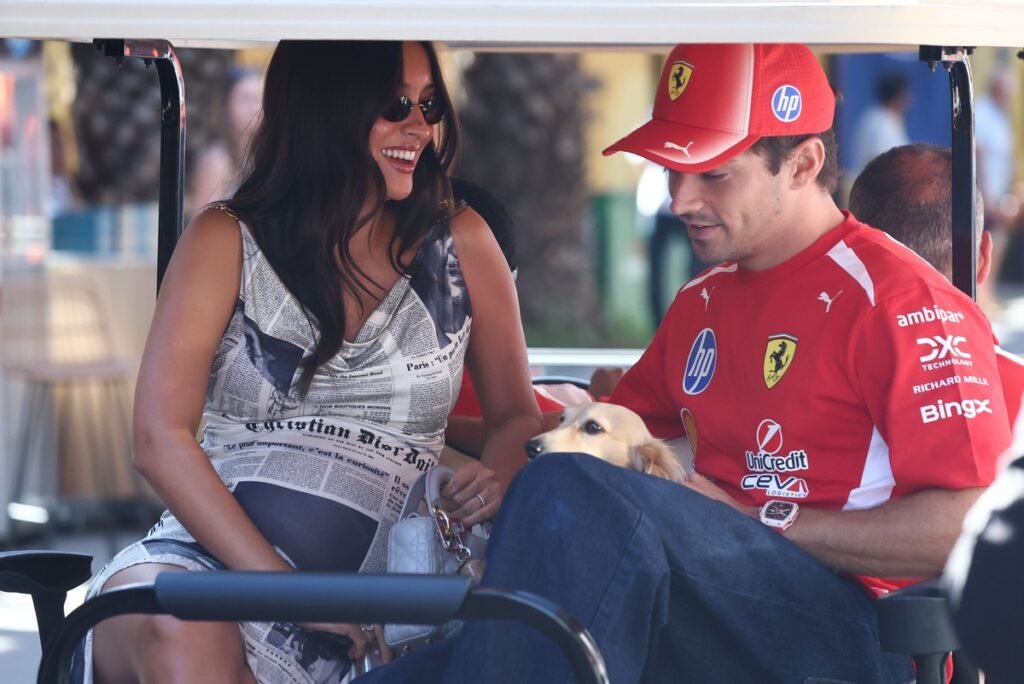 Charles Leclerc confirma que será pai pela primeira vez