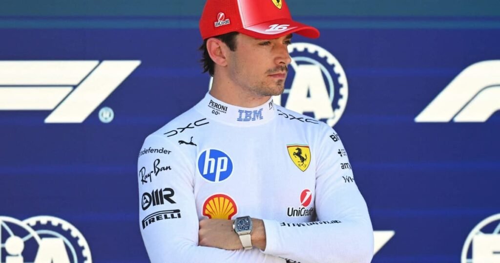 Leclerc vira dúvida para o GP da Espanha após forte batida no GP da Itália