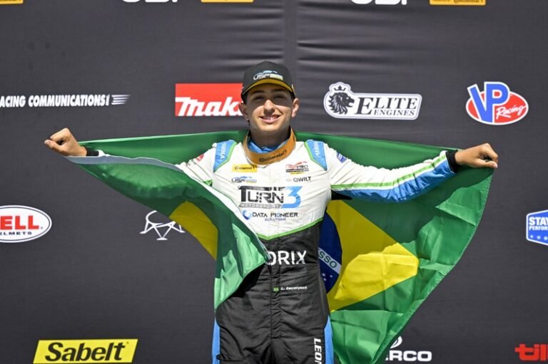 Leonardo Escorpioni chega à decisão da Pro 2000 perto do título e de uma vaga na Indy NXT
