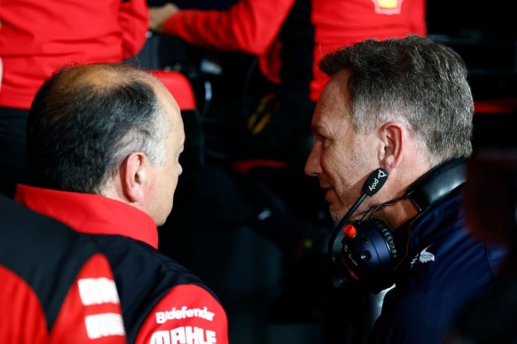 Vasseur ironiza comentário de Horner sobre Ferrari e reage a rumores sobre seu futuro