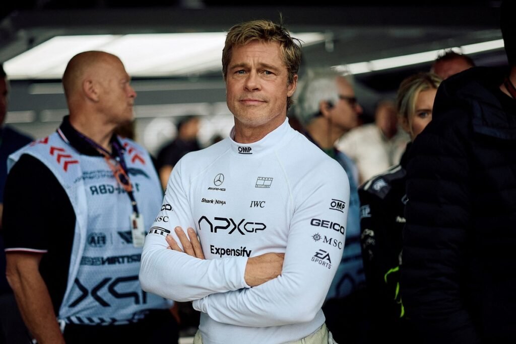 Brad Pitt dará comando para ligar os motores na Bristol Night Race da NASCAR