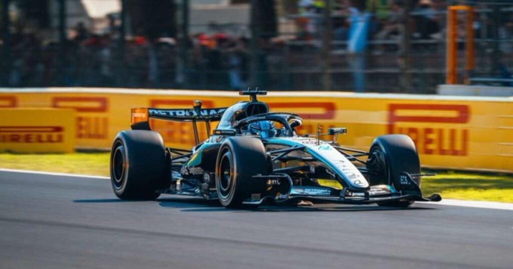 Russell lamenta estratégia da Mercedes após vitória de Antonelli no GP da Itália