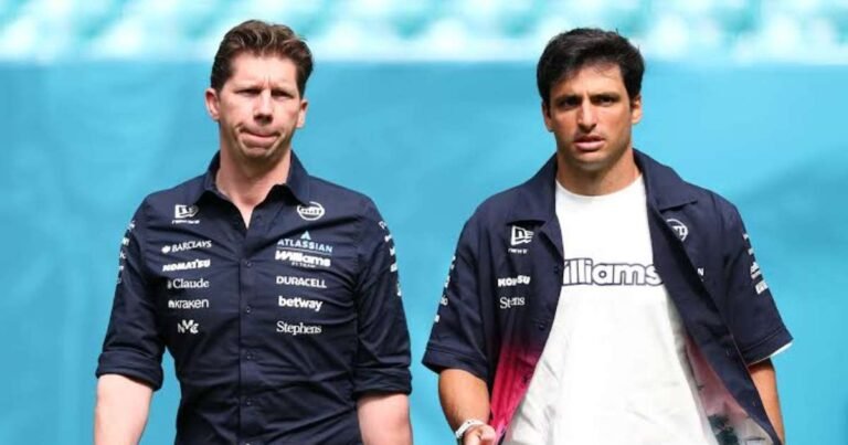 Sainz explica permanência na Williams e mira recuperação da equipe em 2027