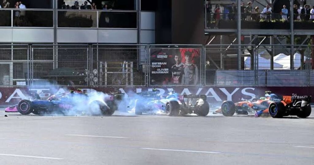 Colapinto perde cinco posições no grid do GP do Bahrein após acidente no Azerbaijão