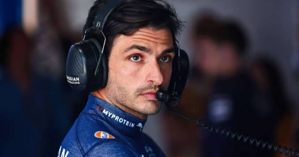 Sainz perde cinco posições no grid após punição por bandeira amarela