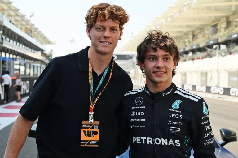 Antonelli divide atenções com a Ferrari e muda clima dos italianos para o GP da Itália
