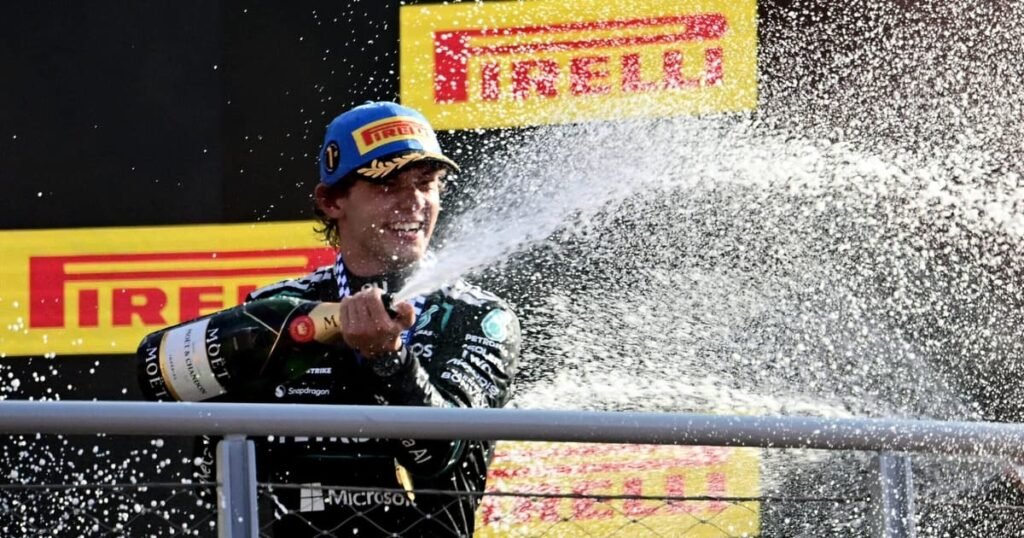 Antonelli vence GP da Itália após largar em 19º e bate recorde histórico em Monza