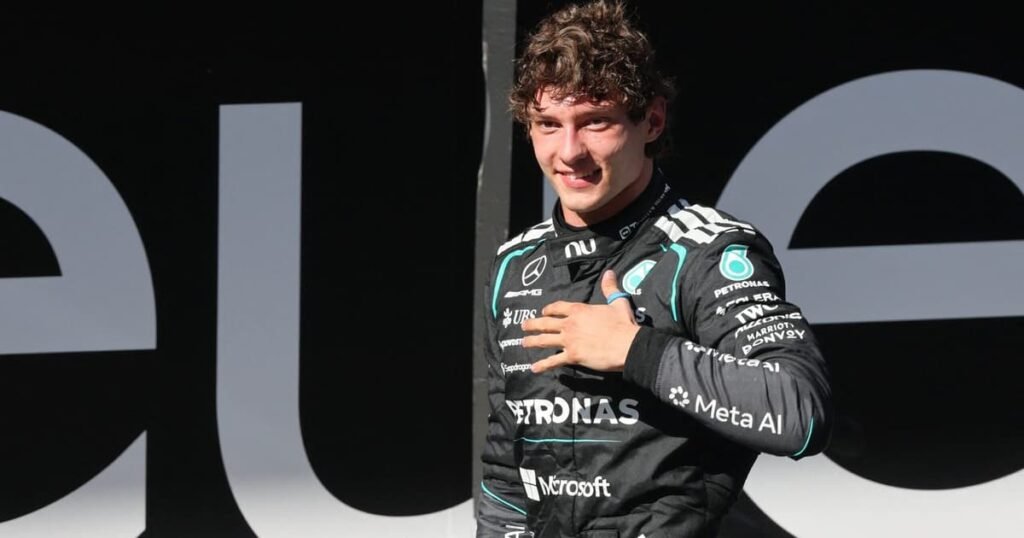 Antonelli chega ao GP de São Paulo com chance de ser campeão da Fórmula 1