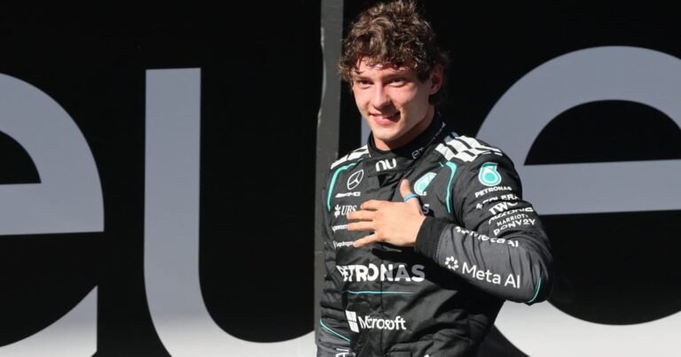 Antonelli chega ao GP de São Paulo com chance de ser campeão da Fórmula 1