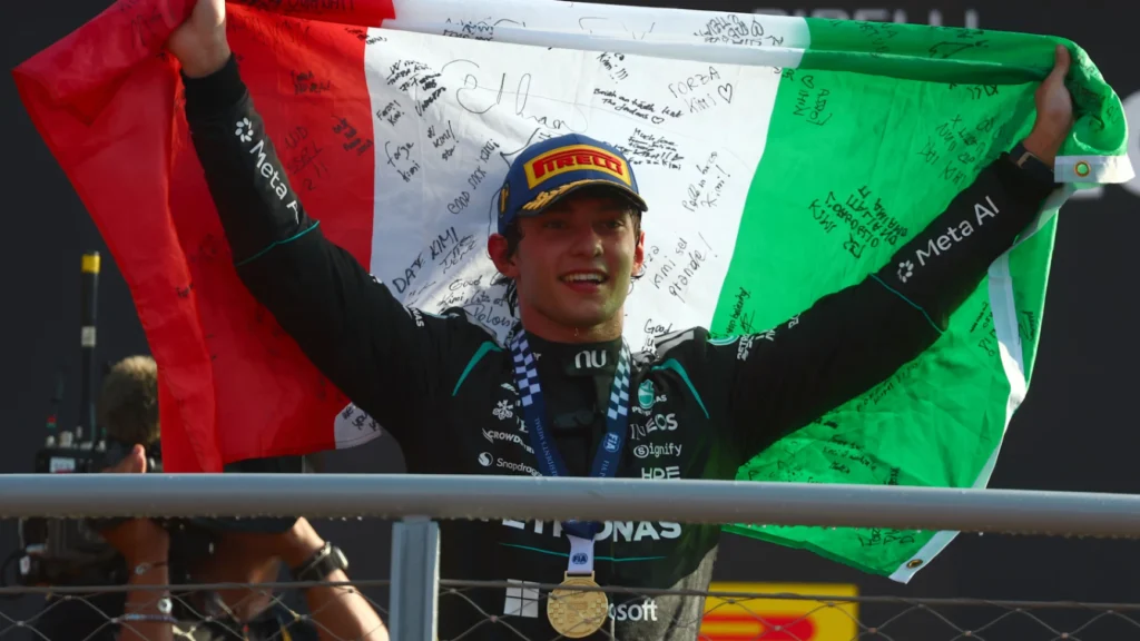 Corrida do GP da Itália 2026 termina com dobradinha da Mercedes em Monza