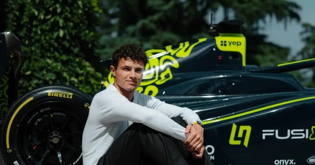Lando Norris funda a LN4 Fusion e confirma equipe no grid da F3 em 2027